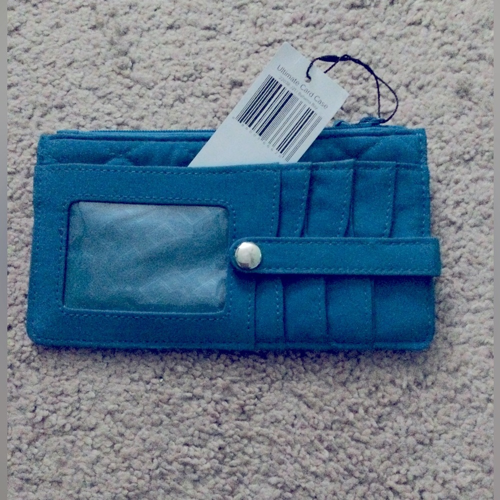 Vera Bradley Quilted Blue Wallet